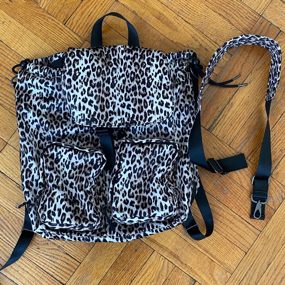 Zara Leopard Backpack - Picture 2 of 8